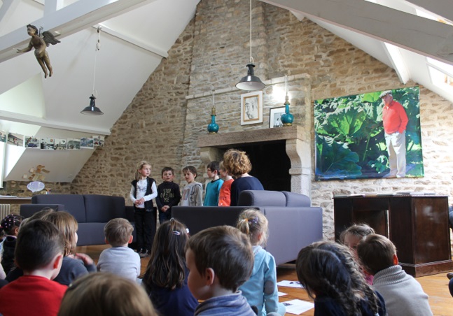 Mise en voix par des scolaires