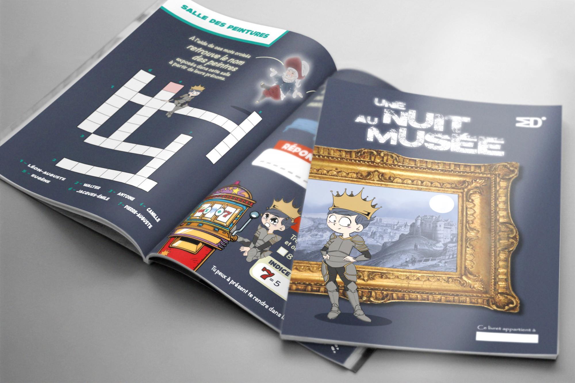 Livret jeu "Une nuit au musée"