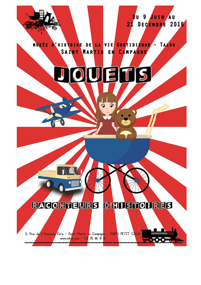 Jouets, raconteurs d'histoires