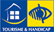 Logo Tourisme & Handicap : visuel